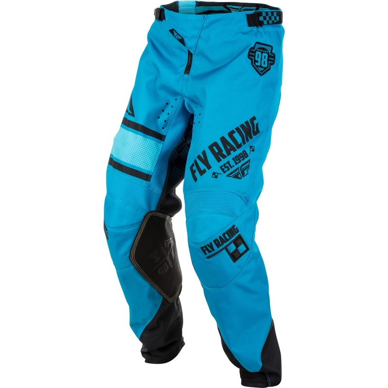 Motocross-Hose FLY Racing Kinetic ERA 2018 - USA blau-schwarz