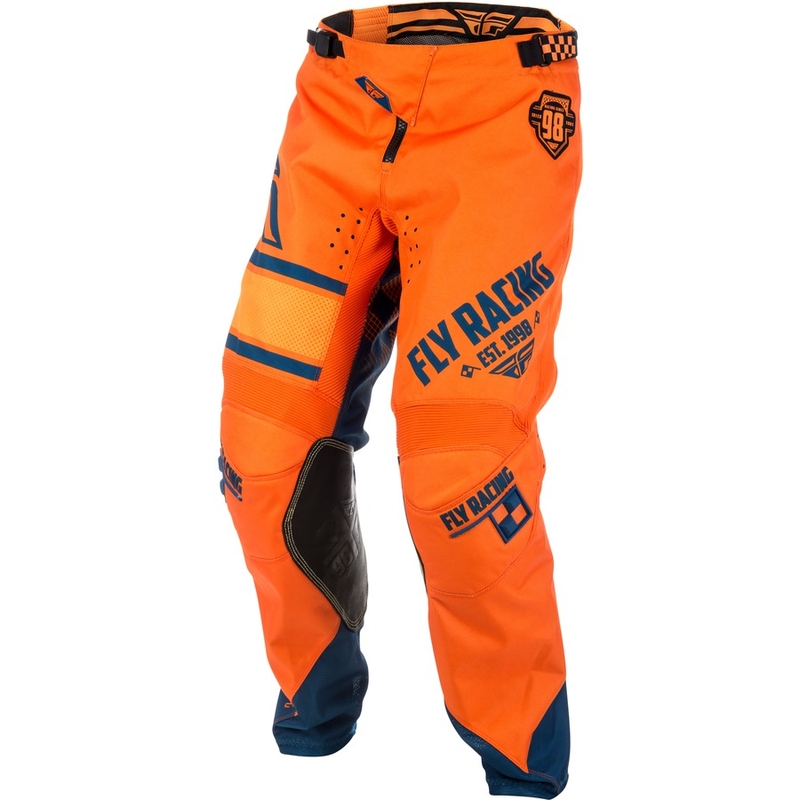 Motocross-Hose FLY Racing Kinetic ERA 2018 - USA orange-blau