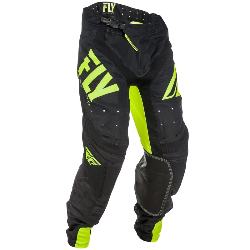 Motocross Hose FLY Racing LITE 2018 - USA schwarz-fluo gelb