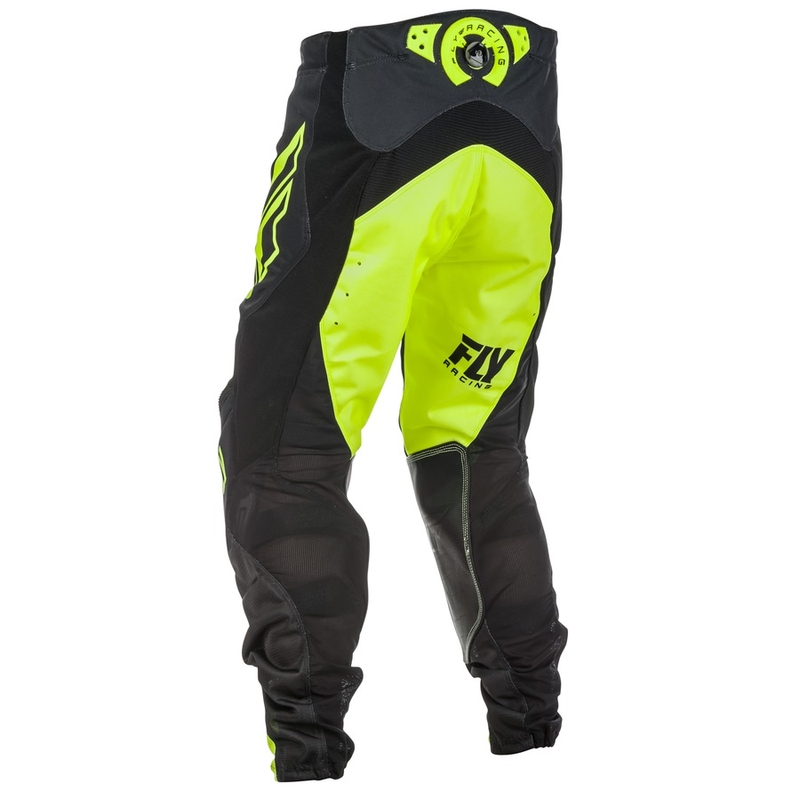 Motocross Hose FLY Racing LITE 2018 - USA schwarz-fluo gelb