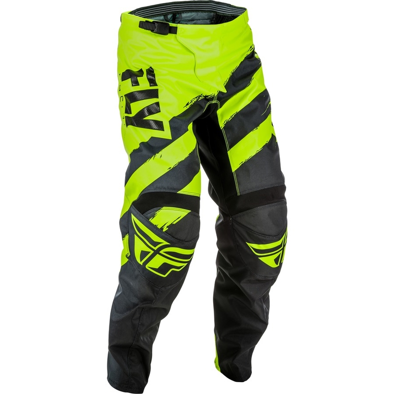Motocross Hose FLY Racing F-16 2018 - USA schwarz-fluo gelb