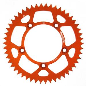Kettenrad Aluminium SUPERSPROX RAL-4:50-ORG orange 50T, 420