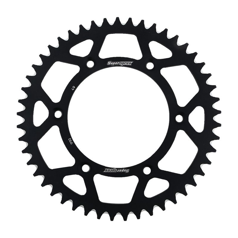 Kettenrad Aluminium SUPERSPROX schwarz 49T, 520