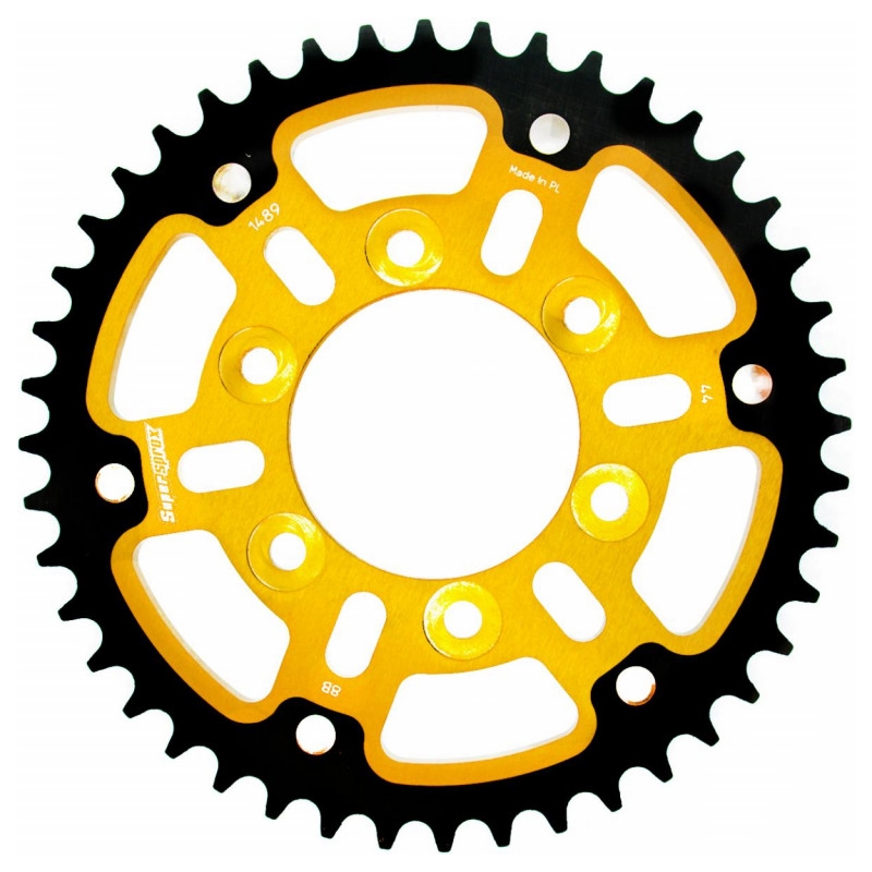 Ketten Rad SUPERSPROX STEALTH gold 44T, 525