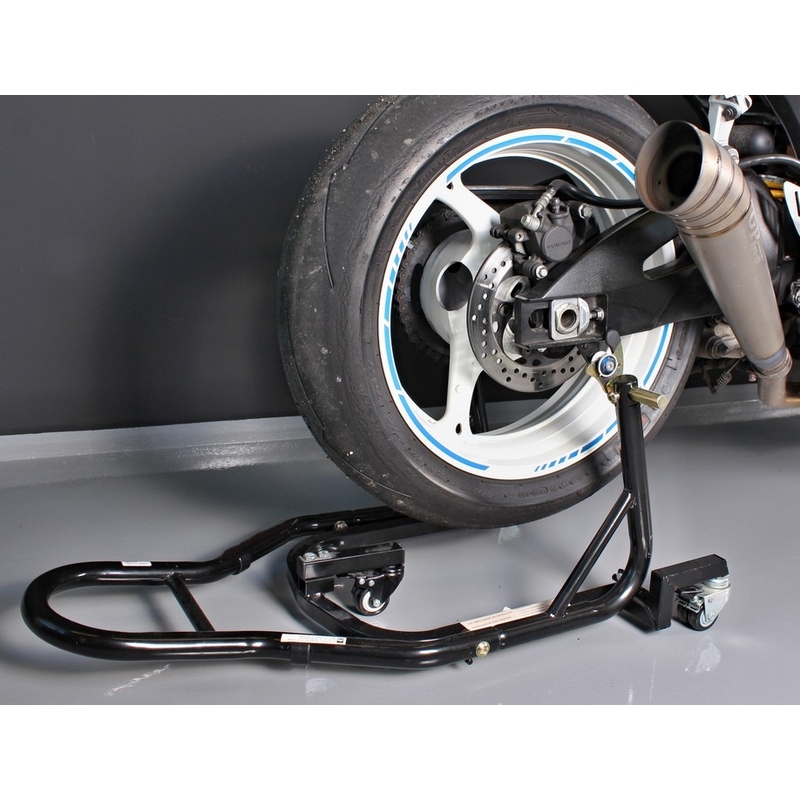 Mobiler Motorradständer hinten mit Rädern Ausverkauf