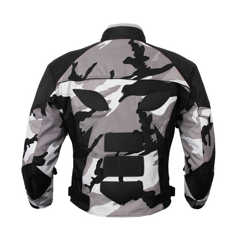 Motorradjacke RSA Camuflage grau Ausverkauf