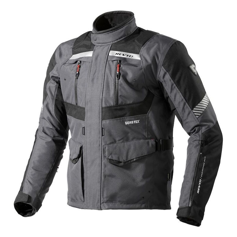 Motorradjacke Revit Neptune GTX anthrazit-schwarz Ausverkauf