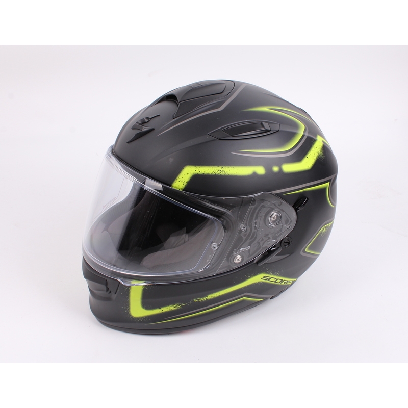 Helm Scorpion EXO-510 Air Radium schwarz-fluo gelb Ausverkauf