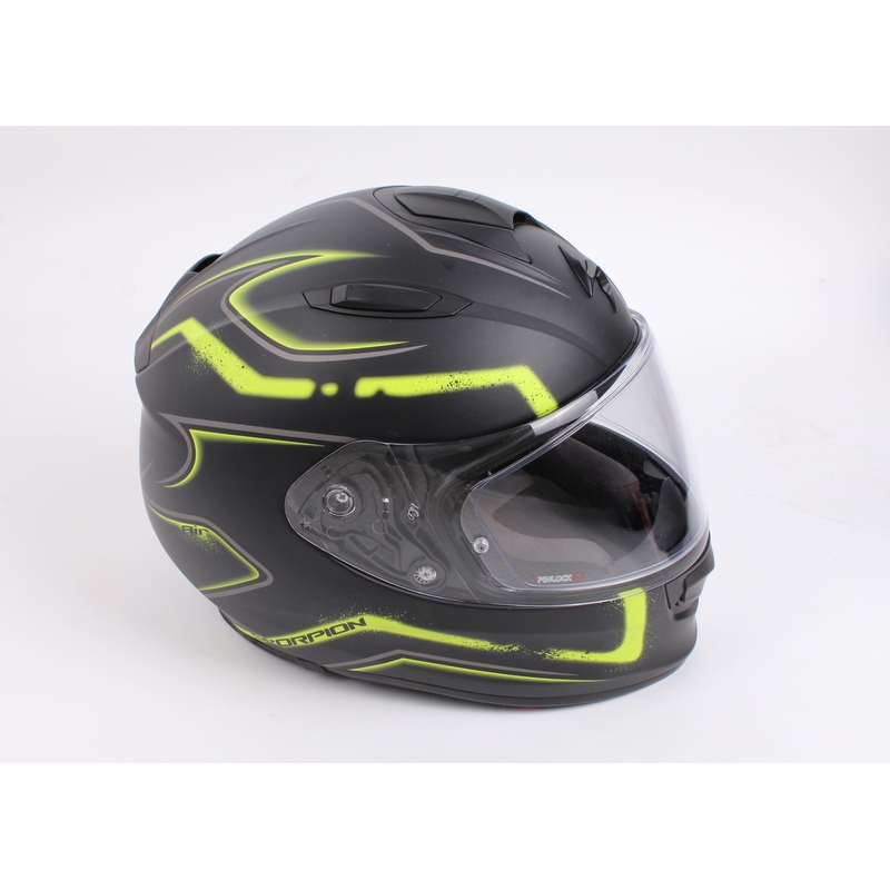 Helm Scorpion EXO-510 Air Radium schwarz-fluo gelb Ausverkauf