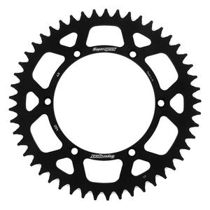 Kettenrad Aluminium SUPERSPROX RAL-460:49-BLK schwarz 49T, 520