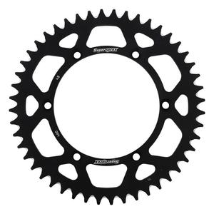 Kettenrad Aluminium SUPERSPROX RAL-460:48-BLK schwarz 48T, 520