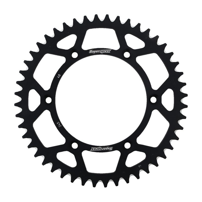 Kettenrad Aluminium SUPERSPROX schwarz 48T, 520