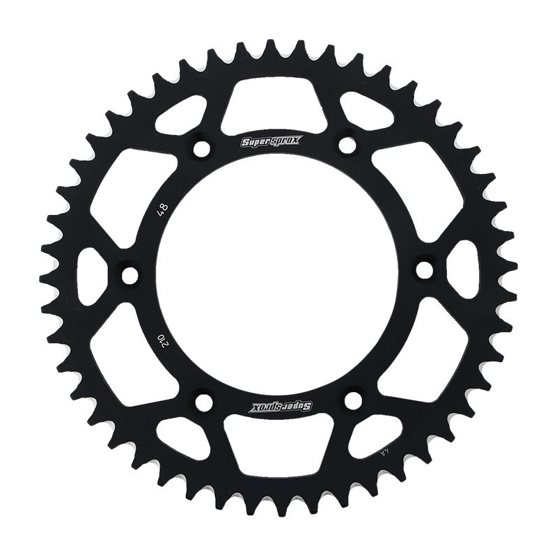 Kettenrad Aluminium SUPERSPROX schwarz 48T, 520