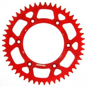 Kettenrad Aluminium SUPERSPROX RAL-210:49-RED rot 49T, 520