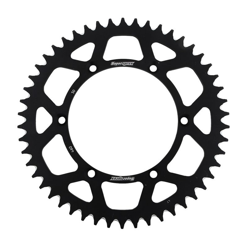 Kettenrad Aluminium SUPERSPROX schwarz 50T, 520