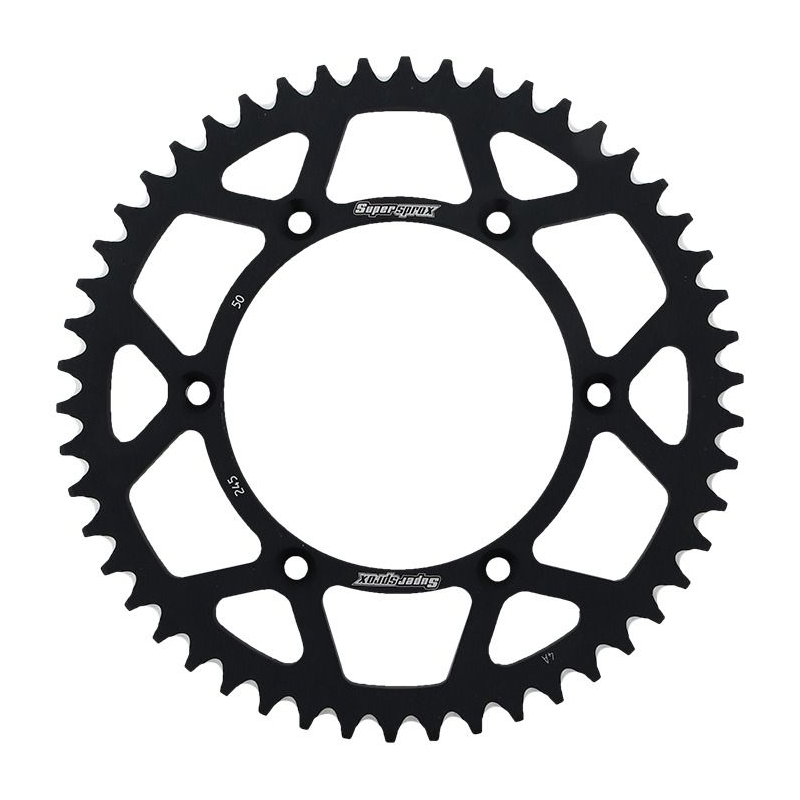 Kettenrad Aluminium SUPERSPROX schwarz 50T, 520