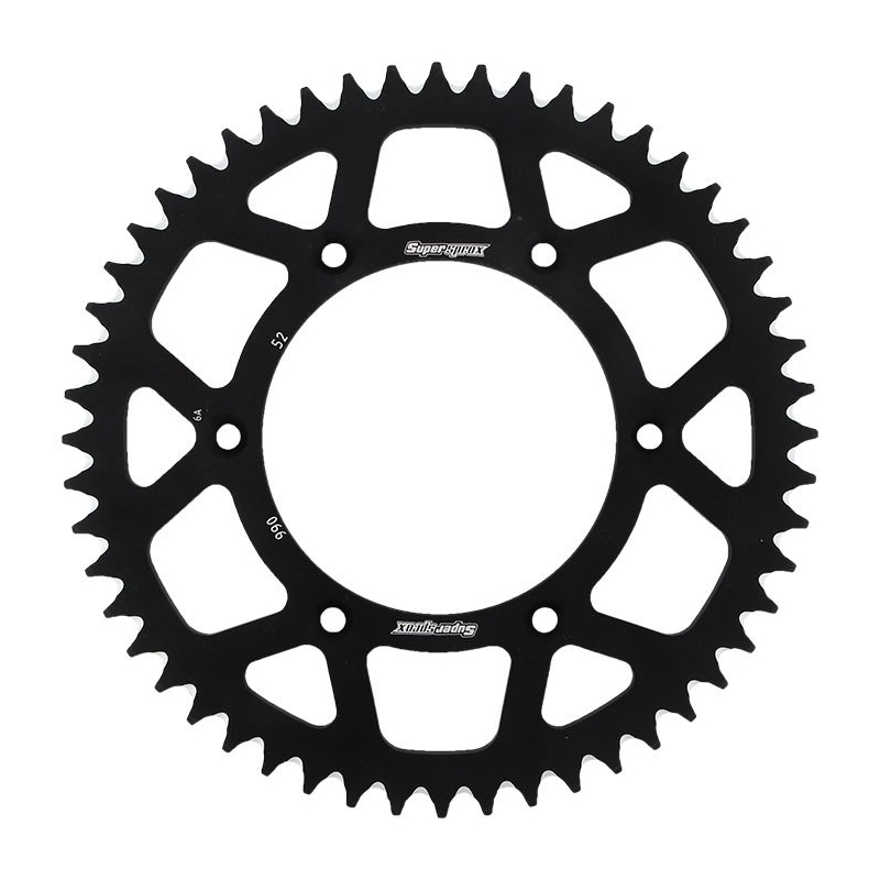 Kettenrad Aluminium SUPERSPROX schwarz 52T, 520