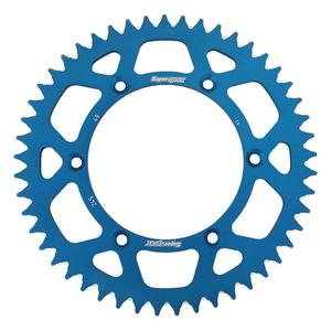 Kettenrad Aluminium SUPERSPROX RAL-245:49-BLU blau 49T, 520