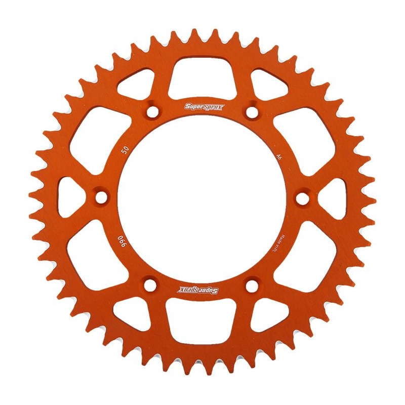 Kettenrad Aluminium SUPERSPROX orange 50T, 520