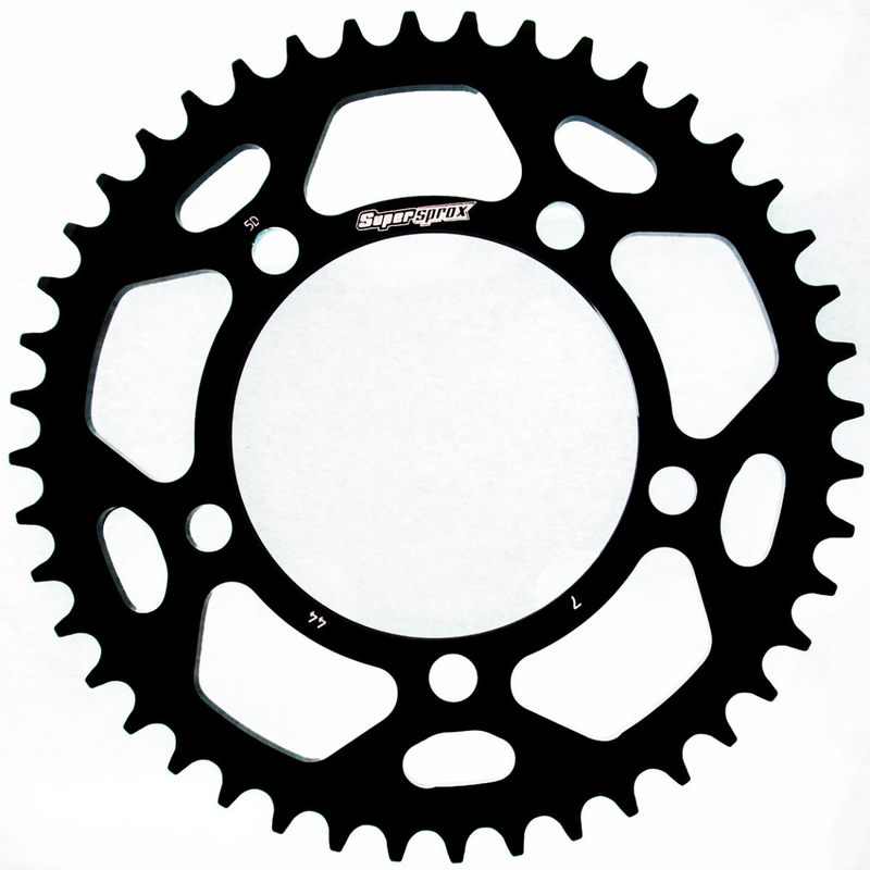 Kettenrad Aluminium SUPERSPROX schwarz 44T, 525