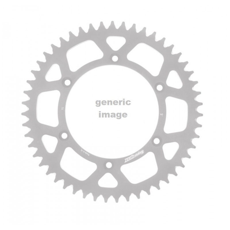 Aluminium-Ketten Rad SUPERSPROX schwarz 45T, 520