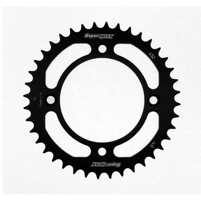 Aluminium-Ketten Rad SUPERSPROX schwarz 40T, 415