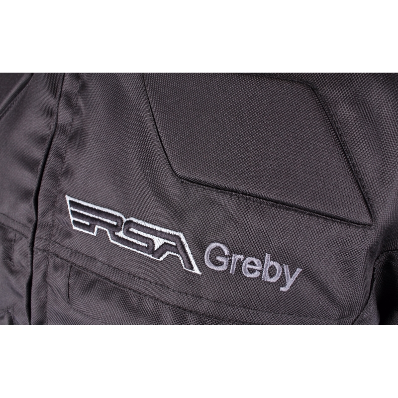 RSA Greby Schwarz Motorrad Jacke Ausverkauf