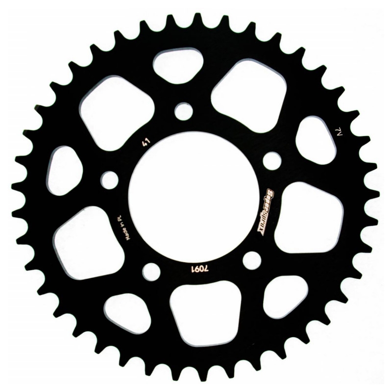 Aluminium-Ketten Rad SUPERSPROX schwarz 41T, 520