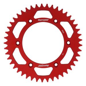 Aluminium-Ketten Rad SUPERSPROX RAL-8000:45-RED rot 45T, 520