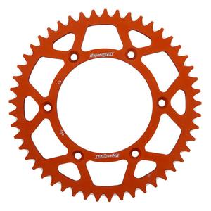 Aluminium-Ketten Rad SUPERSPROX RAL-990:49-ORG orange 49T, 520