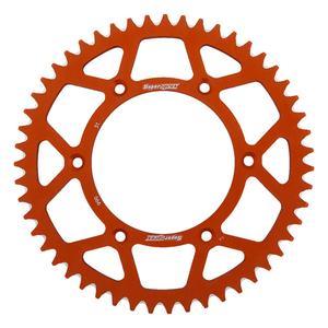 Aluminium-Ketten Rad SUPERSPROX RAL-990:51-ORG orange 51T, 520