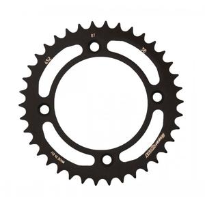 Aluminium-Ketten Rad SUPERSPROX RAL-452:39-BLK schwarz 39T, 415