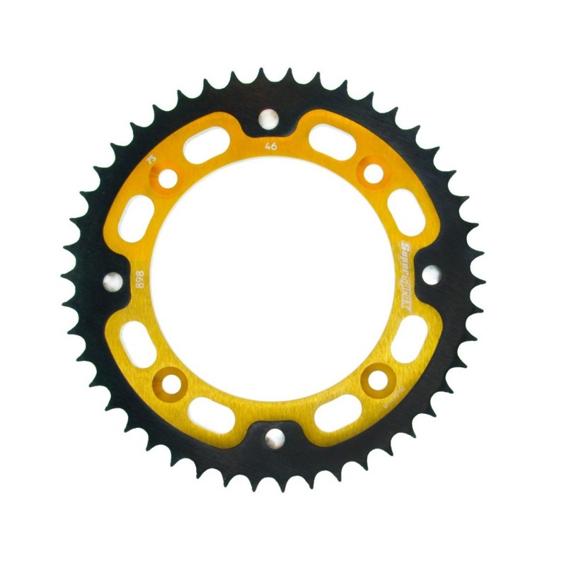 Kettenrad SUPERSPROX STEALTH gold 46T, 428