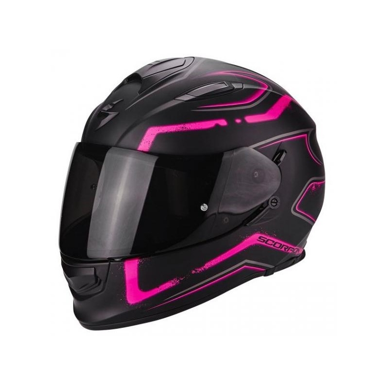 Helm Scorpion EXO-510 Air Radium schwarz und rosa Ausverkauf