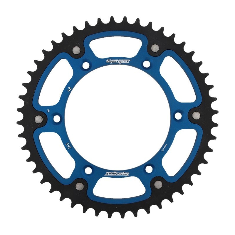 Kettenrad SUPERSPROX STEALTH blau 48T, 520