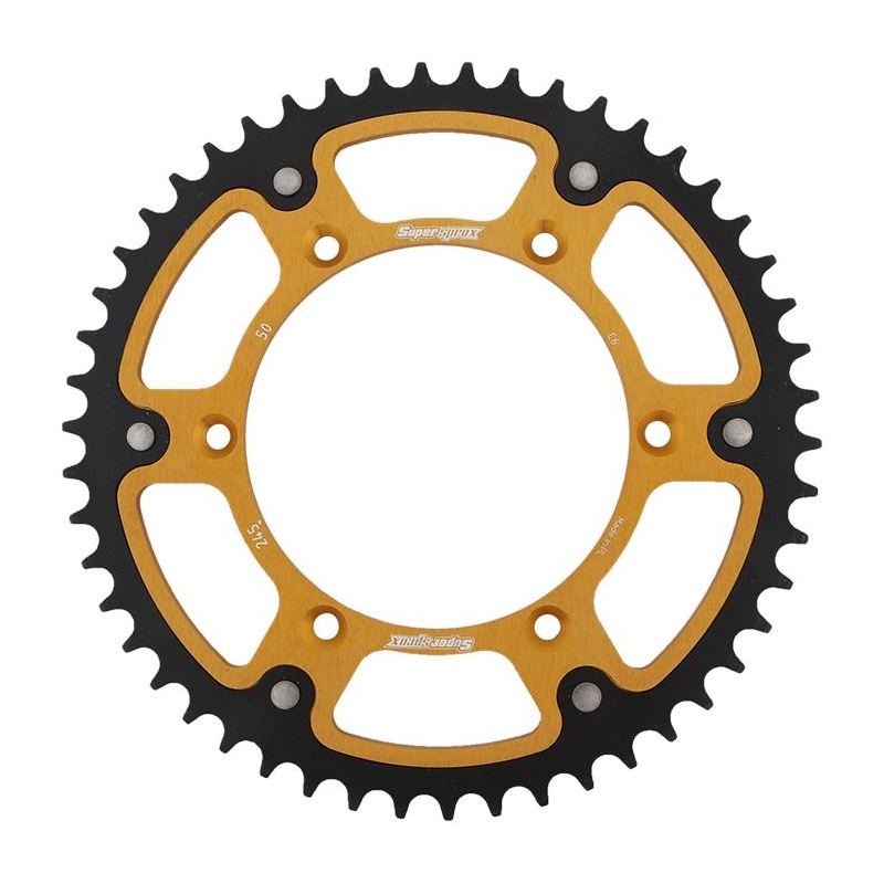 Kettenrad SUPERSPROX STEALTH gold 50T, 520
