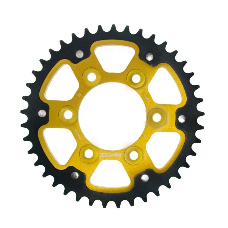Kettenrad SUPERSPROX STEALTH gold 41T, 525