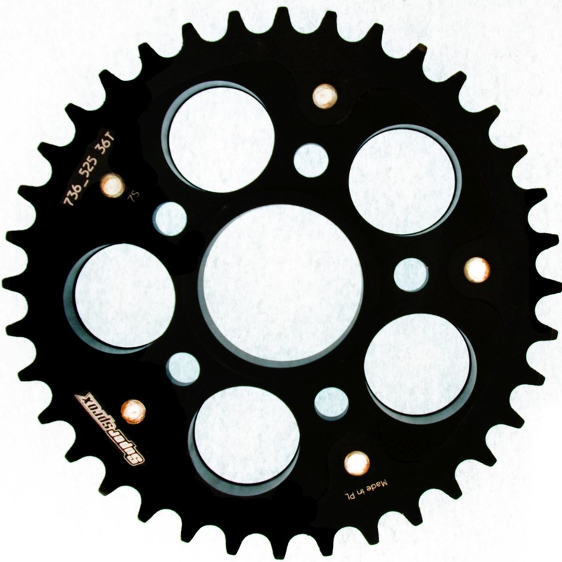 Ketten Rad SUPERSPROX STEALTH schwarz 36T, 525