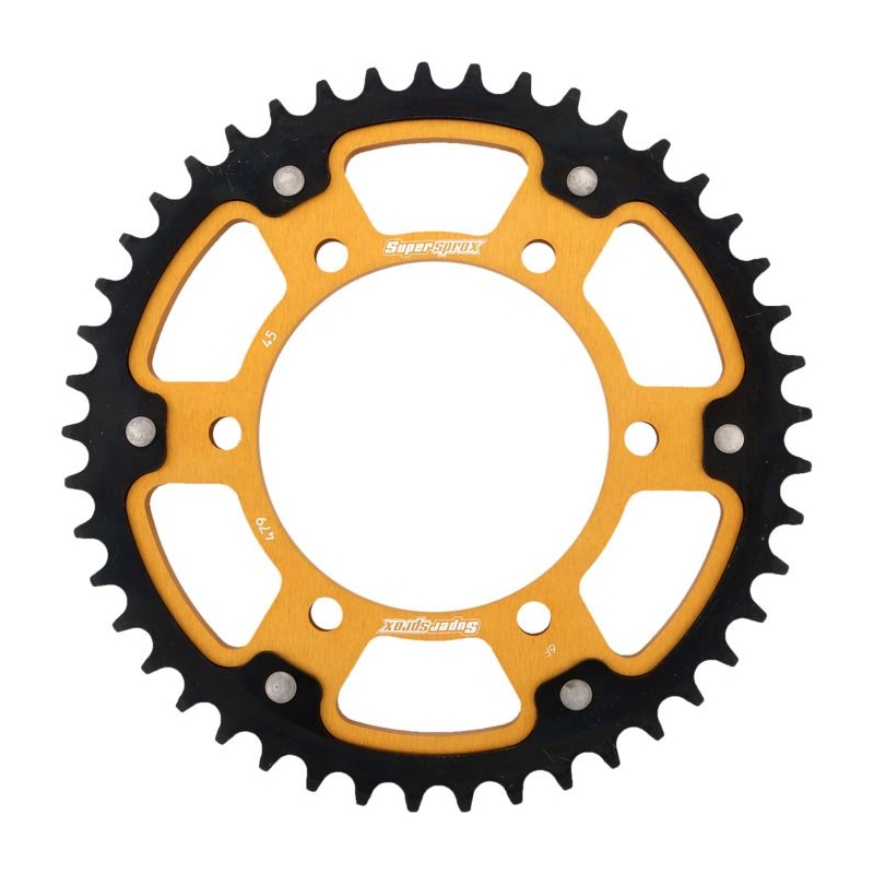 Kettenrad SUPERSPROX STEALTH gold 45T, 530