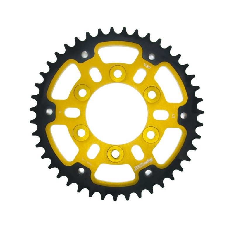Ketten Rad SUPERSPROX STEALTH gold 43T, 525