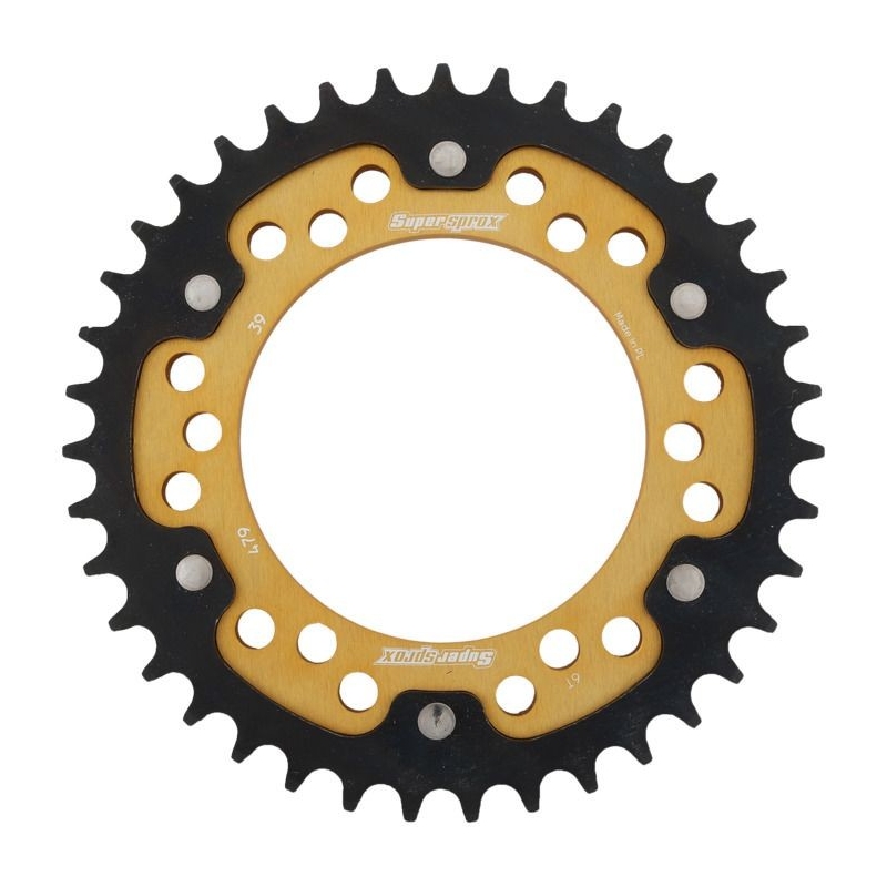 Ketten Rad SUPERSPROX STEALTH gold 39T, 530 Ausverkauf