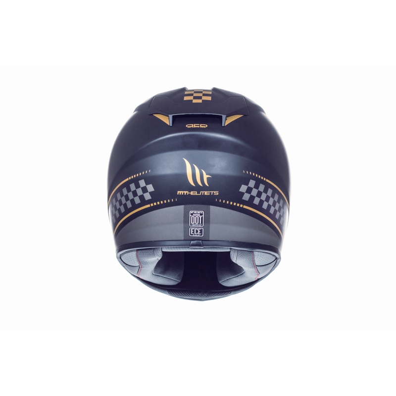 MT Rapide Revival Integral Motorradhelm schwarz matt