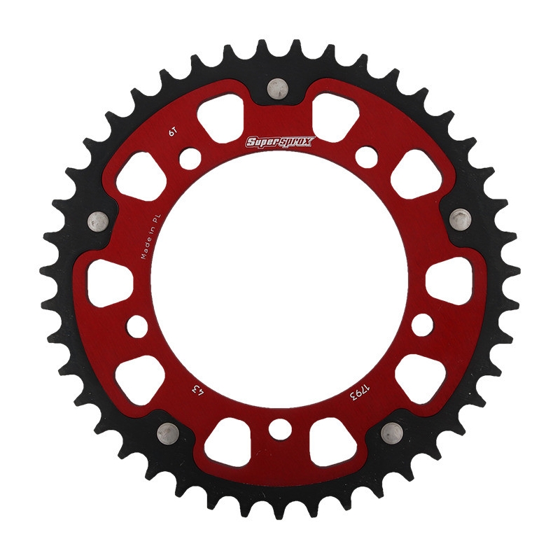 Ketten Rad SUPERSPROX STEALTH rot 43T, 520