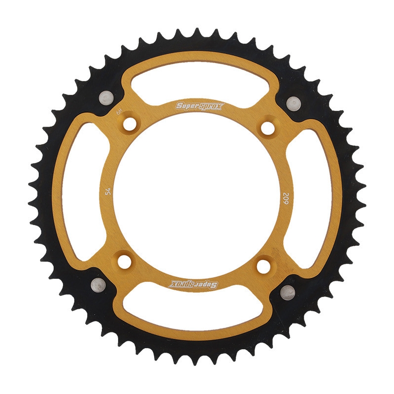 Ketten Rad SUPERSPROX STEALTH gold 54T, 420