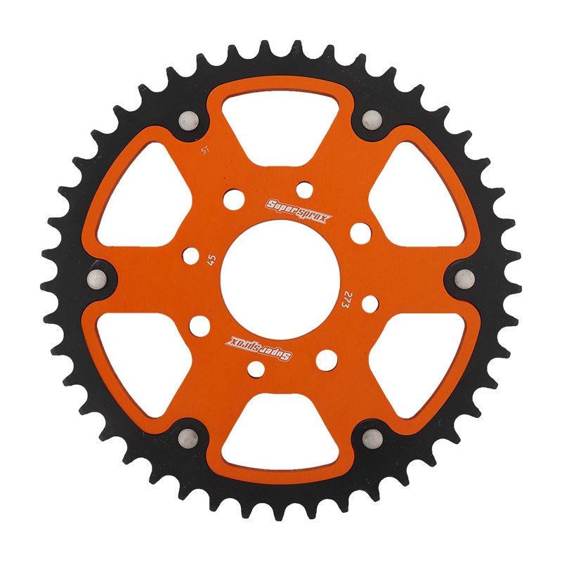 Ketten Rad SUPERSPROX STEALTH orange 45T, 520