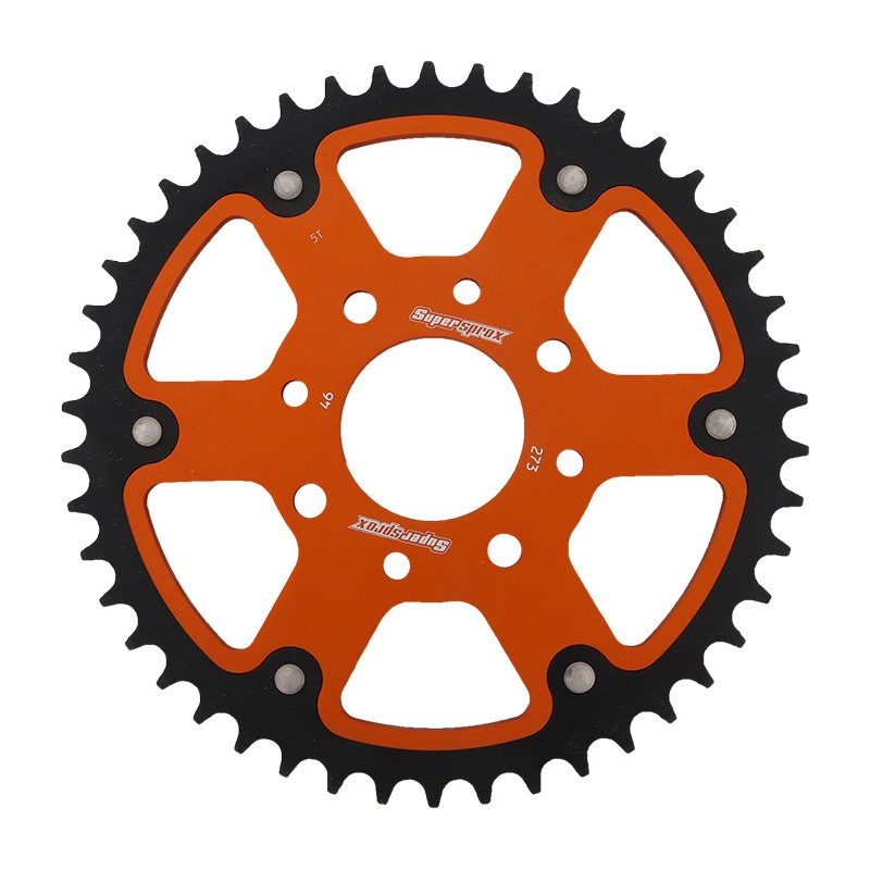 Ketten Rad SUPERSPROX STEALTH orange 46T, 520