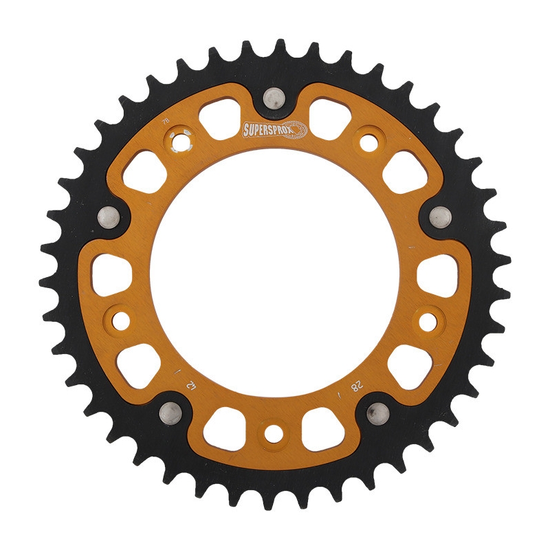 Ketten Rad SUPERSPROX STEALTH gold 42T, 520