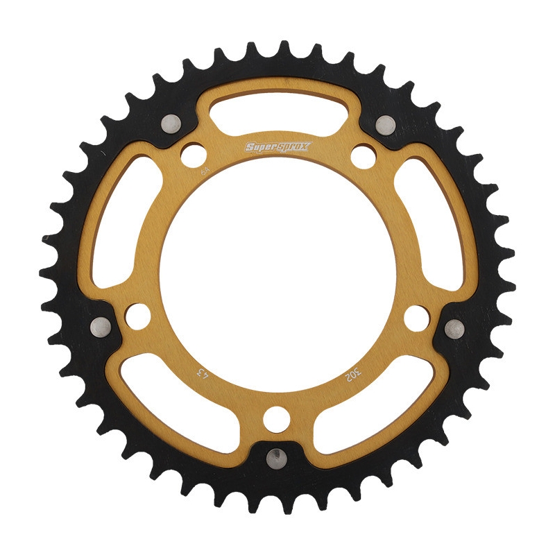 Ketten Rad SUPERSPROX STEALTH gold 43T, 530