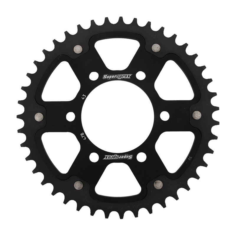 Ketten Rad SUPERSPROX STEALTH schwarz 43T, 520
