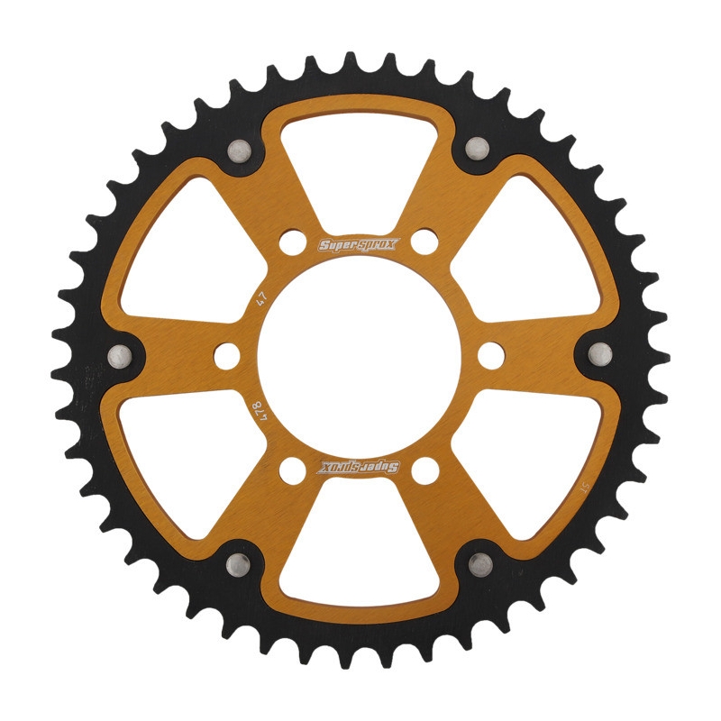 Ketten Rad SUPERSPROX STEALTH gold 47T, 520